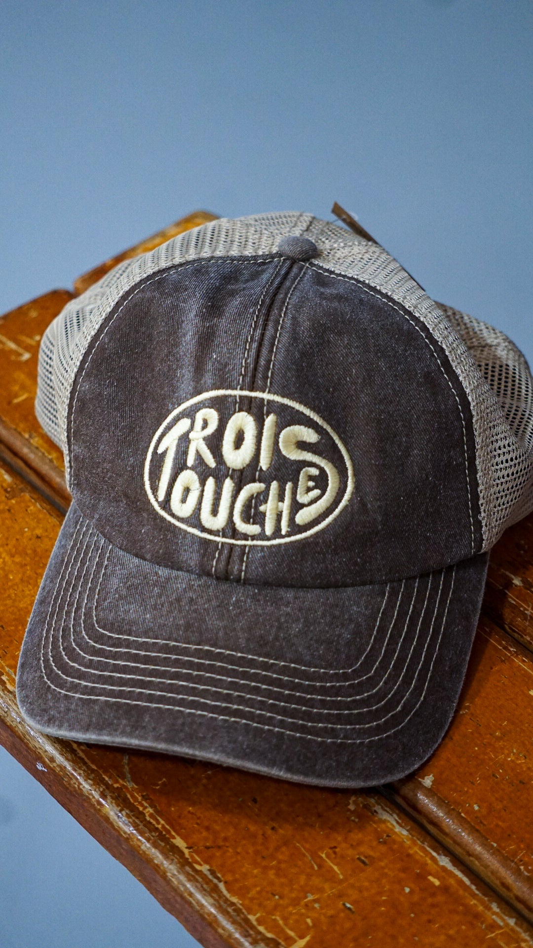 Casquette trucker - Marron