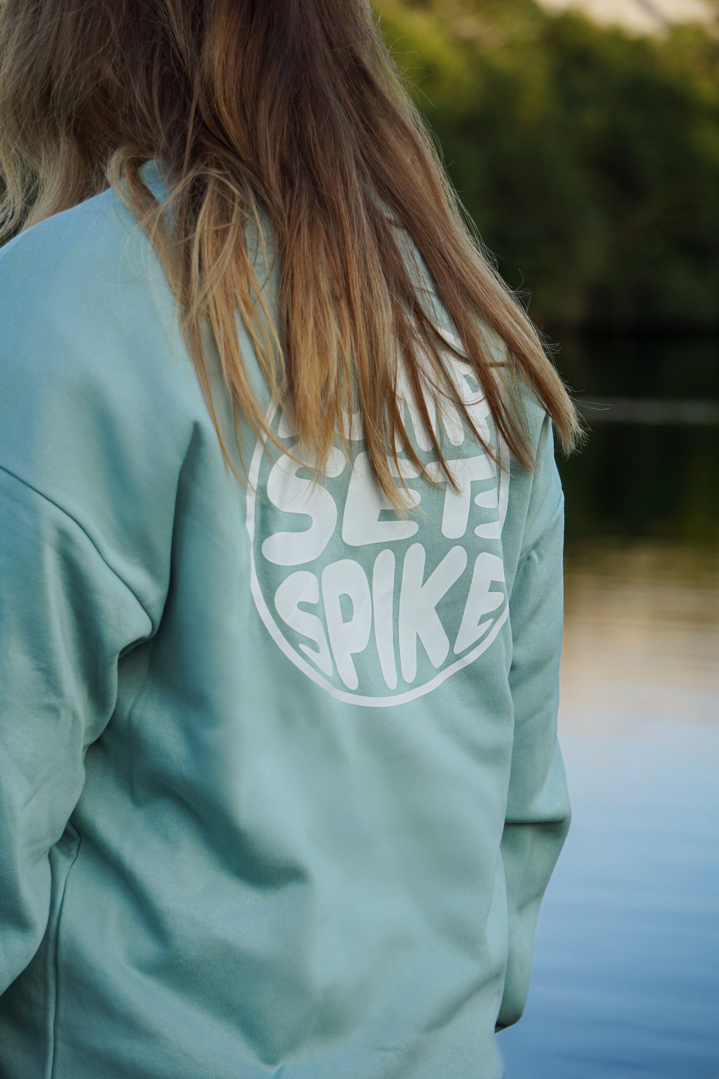 HOODIE Bump set Spike - Vert jade