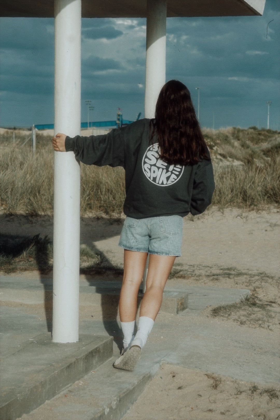 HOODIE Bump set Spike - gris