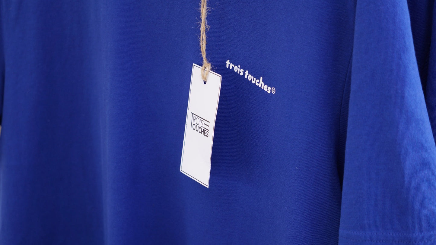 T-shirt volley-ball bag essential - bleu roi