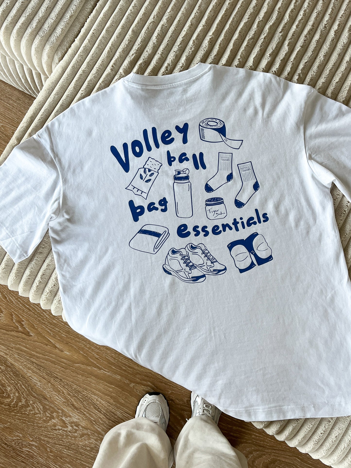 T-shirt « Volley-ball bag essentials »