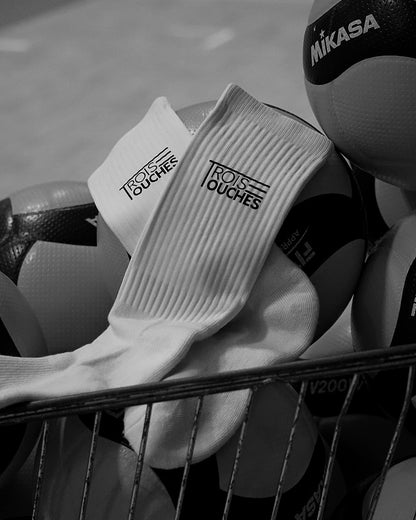 Chaussettes de volley-ball mi-mollets - classique